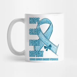 Hope, Sleep, Fight, Repeat (Butterfly) Mug